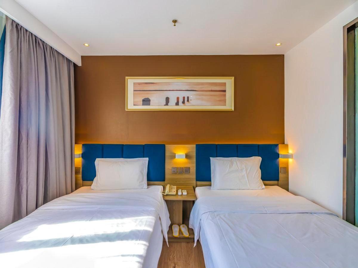 7 Days Premium Beijing Tiananmen Branch Hotell Exteriör bild